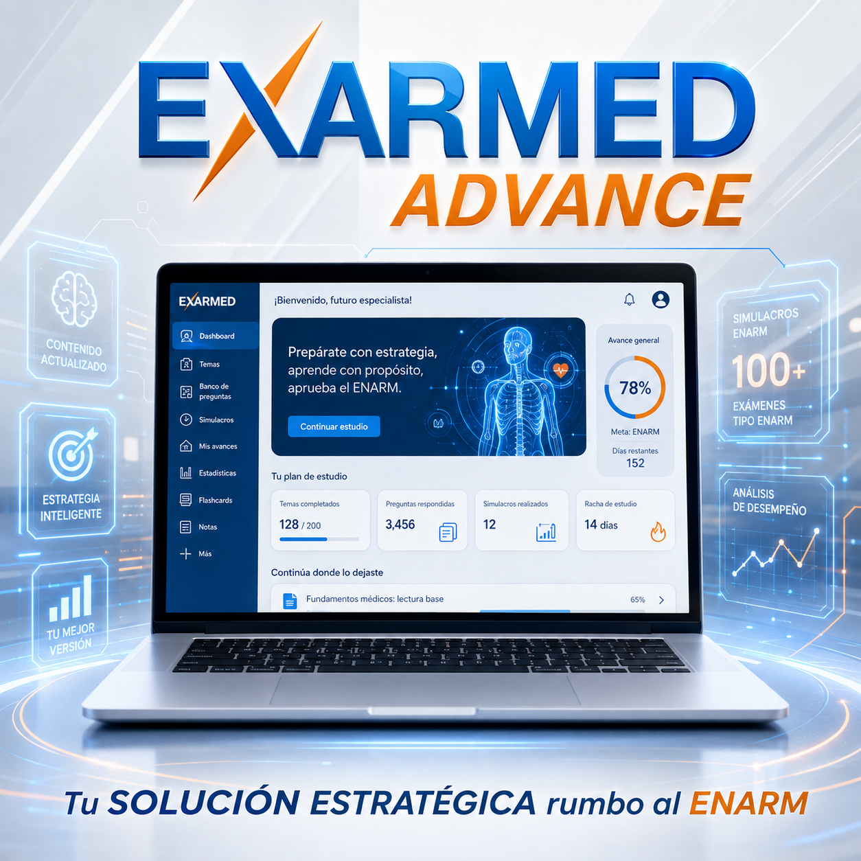 EXARMED Advance - Tu Solución estratégica rumbo al ENARM